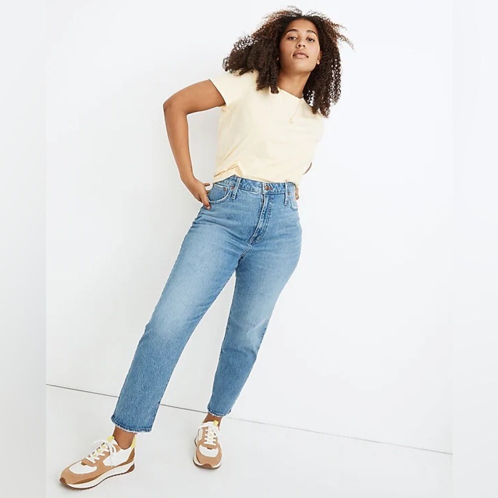 Madewell Classic Straight Denim Jeans Nearwood Wash Size 25